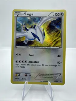 Pokemon Lugia XY156 Regular English XY Black Star Promo Card Pokemon TCG HP - Image 1