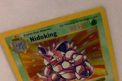 Genuine Nidoking 11/102 Base Set Shadowless Vintage Pokemon Card - Image 3
