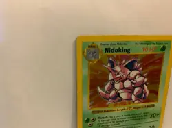 Genuine Nidoking 11/102 Base Set Shadowless Vintage Pokemon Card - Image 4