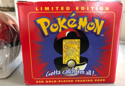 Pokemon 23k GOLD PLATED CARD!! POLIWHIRL - SEALED! - 1999 - Comes w. C.O.A. - Image 5