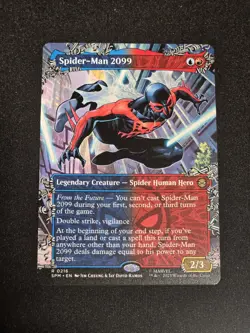 MTG Spider-Man 2099 (0216) (Borderless) Marvel's Spider-Man Regular - Image 1