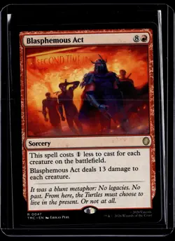 Blasphemous Act - 47 - TMC - NM - MTG Magic the Gathering - Image 1