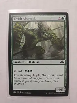 Elvish Aberration - Dominaria Remastered - LP - Common - Creature - MTG Magic - Image 1