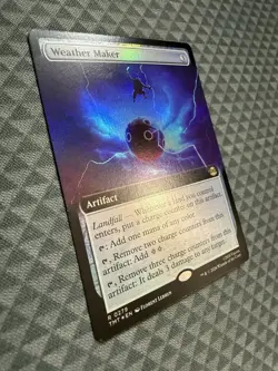 MTG Weather Maker #0279 Foil Extended Art R Teenage Mutant Ninja Turtles (TMT) - Image 2