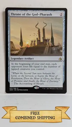 Throne of the God-Pharaoh Amonkhet Regular - Image 1