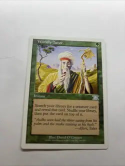 MTG Worldly Tutor- Classic 6th Edition- Uncommon- LP - Image 1