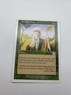 MTG Worldly Tutor- Classic 6th Edition- Uncommon- LP - Image 3