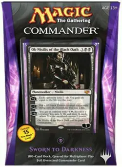 2014 Commander Sworn to Darkness Deck SEALED Magic the Gathering MtG TCG - Image 1