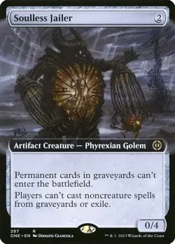 Soulless Jailer-Phyrexia: All Will Be One-Extended Art-Regular-397-NM - Image 1