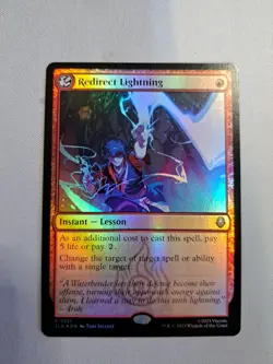 MTG: Redirect Lightning (Foil) (LP): Avatar: The Last Airbender - Image 1