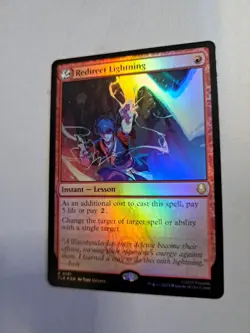 MTG: Redirect Lightning (Foil) (LP): Avatar: The Last Airbender - Image 2