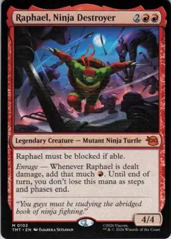 Raphael, Ninja Destroyer - Teenage Mutant Ninja Turtles - 102 NM - Image 1