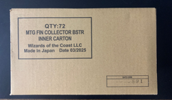 2025 Magic The Gathering Final Fantasy Collector Booster 6 Box Sealed Inner Case - Image 1