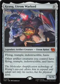 Krang, Utrom Warlord #175 (NM) TMT Magic MTG - Image 1