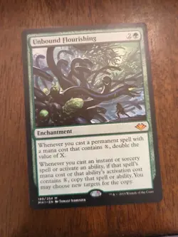 Unbound Flourishing #189 (NM) Modern Horizons MH1 Magic MTG - Image 1