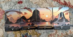 Dandan Secret Lair - One Set Of Islands - R2144 R2145 R2146 R2147 - Image 1