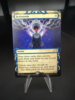 MTG Brainstorm Strixhaven: Mystical Archives 013/063 Regular Rare NM Unplayed - Image 1