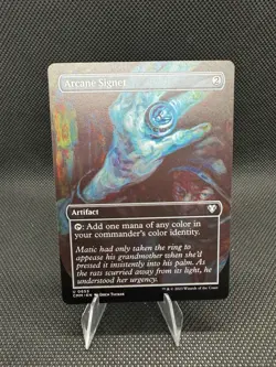 Arcane Signet (Borderless) Commander Masters Regular - Image 1