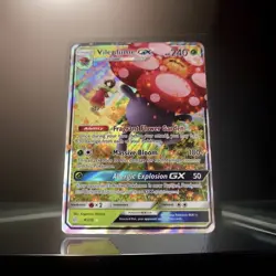 Pokemon Vileplume GX 211/236 SM Cosmic Eclipse Ultra Rare Full Art Holo MINT - Image 1