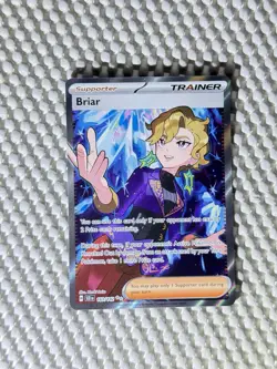 Holo Briar 163/142 Full Art Holo Pokemon SV07: Stellar Crown English NM #58 - Image 1