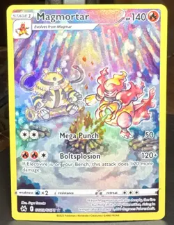 Pokemon TCG Magmortar GG03/GG70 Crown Zenith Galarian Gallery Full Art Holo OC - Image 1