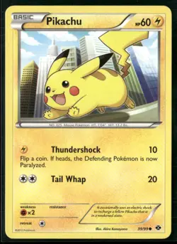 ✰ PIKACHU 39/99 COMMON NEXT DESTINIES POKEMON ✰ LP - Image 2