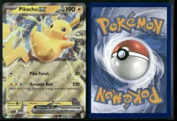 ✰ PIKACHU EX 063/193 DOUBLE RARE PALDEA EVOLVED POKEMON ✰ LP - Image 1