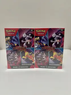 2x Destined Rivals Booster Bundle Lot of 2 New/Factory Sealed ✅ Pokemon TCG - Image 1