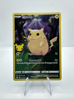 Pikachu 005/025 Celebrations 25th Anniversary Pokemon TCG / Sword & Shield - Image 1