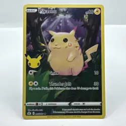 Pikachu 005/025 Celebrations 25th Anniversary Pokemon TCG / Sword & Shield - Image 2