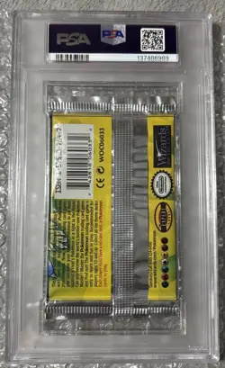 1999 Pokemon Base Set Unlimited PSA 10 Booster Pack Venusaur 🔥 vintage 🔥 - Image 2