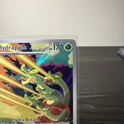 Pokemon TCG Hydrapple EX 188/182 Destined Rivals Illustration Rare - Image 3