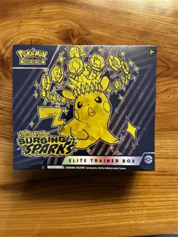 POKEMON TCG SCARLET VIOLET SURGING SPARKS ETB ELITE TRAINER BOX FACTORY SEALED A - Image 1