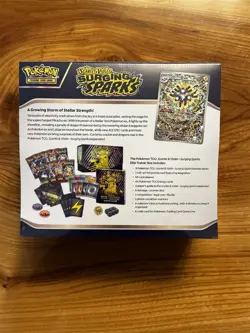 POKEMON TCG SCARLET VIOLET SURGING SPARKS ETB ELITE TRAINER BOX FACTORY SEALED A - Image 2