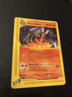 Pokemon - Houndoom - Aquapolis - No Holo - 14/147 - English - Near Mint - Image 3