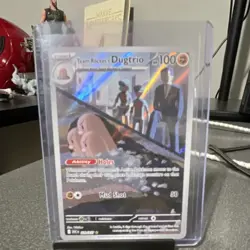 Pokemon Team Rocket's Dugtrio TCG Stage 1 Holo Ground 100 HP 239/217 50 - Image 1