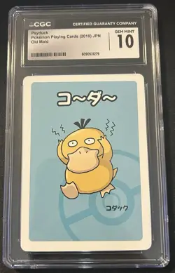 CGC 10 Psyduck 2019 Old Maid Pokemon - Image 1