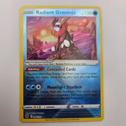 Radiant Greninja Foil Astral Radiance 046/189 NM/LP Pokemon TCG - Image 1