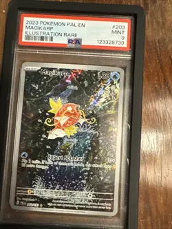 Pokemon TCG Magikarp Scarlet & Violet Paldea Evolved PSA 9 - Image 2