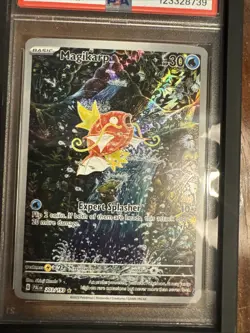Pokemon TCG Magikarp Scarlet & Violet Paldea Evolved PSA 9 - Image 4