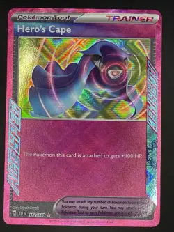 Pokemon TCG Hero's Cape 152/162 Temporal Forces Ace - Image 1
