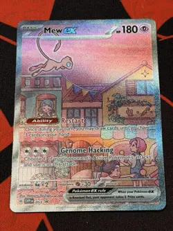 2023 POKEMON SVP EN-SV BLACK STAR PROMO 053 MEW EX 151 ULTRA-PREMIUM COLLECTION - Image 2