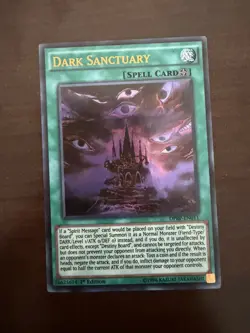 Yugioh Dark Sanctuary DPRP-EN011 Ultra Rare 1st Ed NM - Image 1