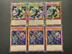 Red-Eyes Black Fullmetal Dragon | Starlight Rare + 3x Claws Dragon | YuGiOh! - Image 1