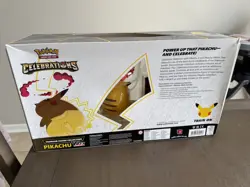 Pokemon TCG Celebrations Pikachu VMAX Premium Figure Collection Box Sealed 820650809408 - Image 2
