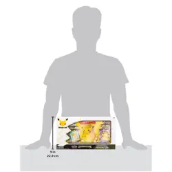 Pokemon TCG Premium Figure Collection Celebrations 25th Ann Pikachu Vmax Sealed - Image 2