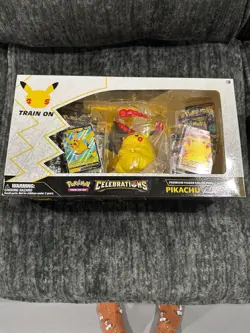 Pokemon TCG Celebrations Pikachu VMAX Premium Figure Collection Box New SEALED! - Image 1