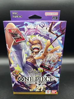 One Piece Heroines TCG: GEAR5 Starter Deck EX21(ST-21) Factory Sealed English - Image 1