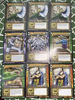One Piece CCG Lot (2005) – 9 Cards incl. Zoro x3 - Image 1