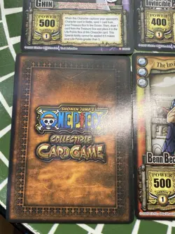 One Piece CCG Lot (2005) – 9 Cards incl. Zoro x3 - Image 2